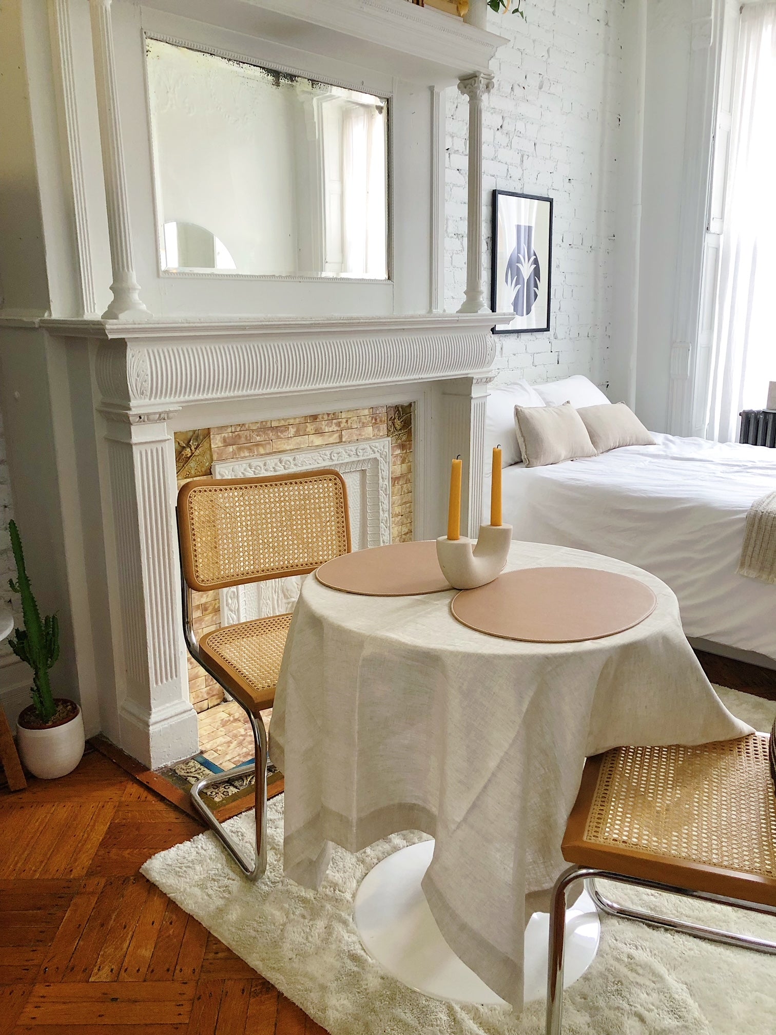 Regular Rental No More: 7 Ideas to Steal from a 200-Square-Foot Studio in Brooklyn (DIY Closet Included)