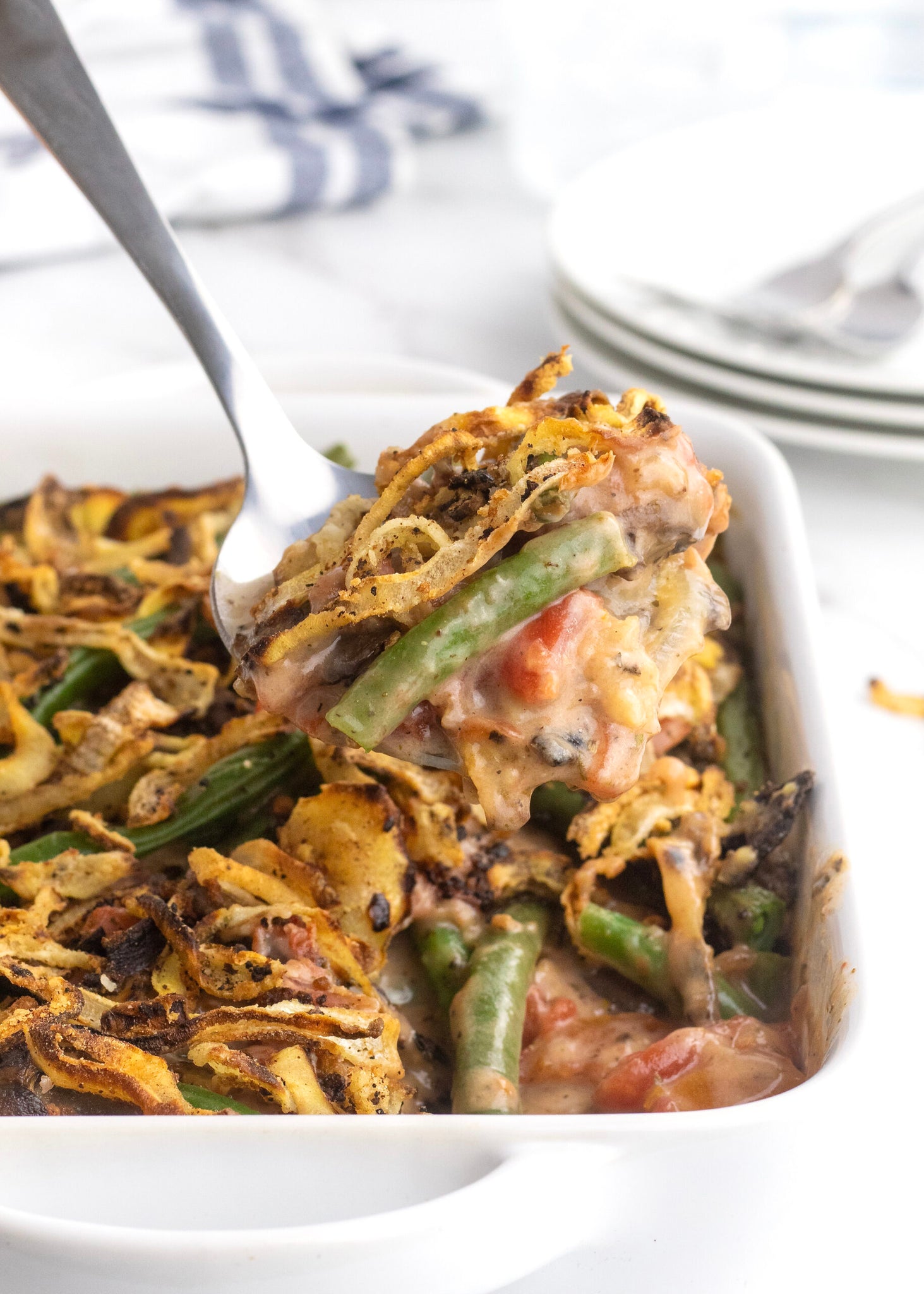 Fresh Green Bean Casserole