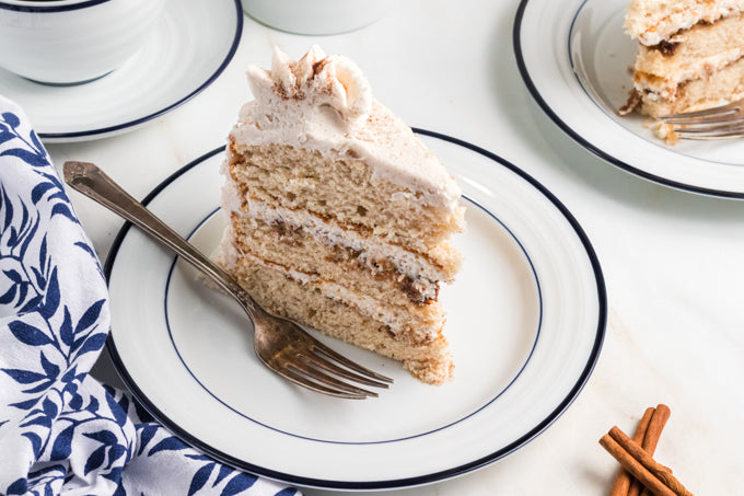 Cinnamon Roll Layer Cake