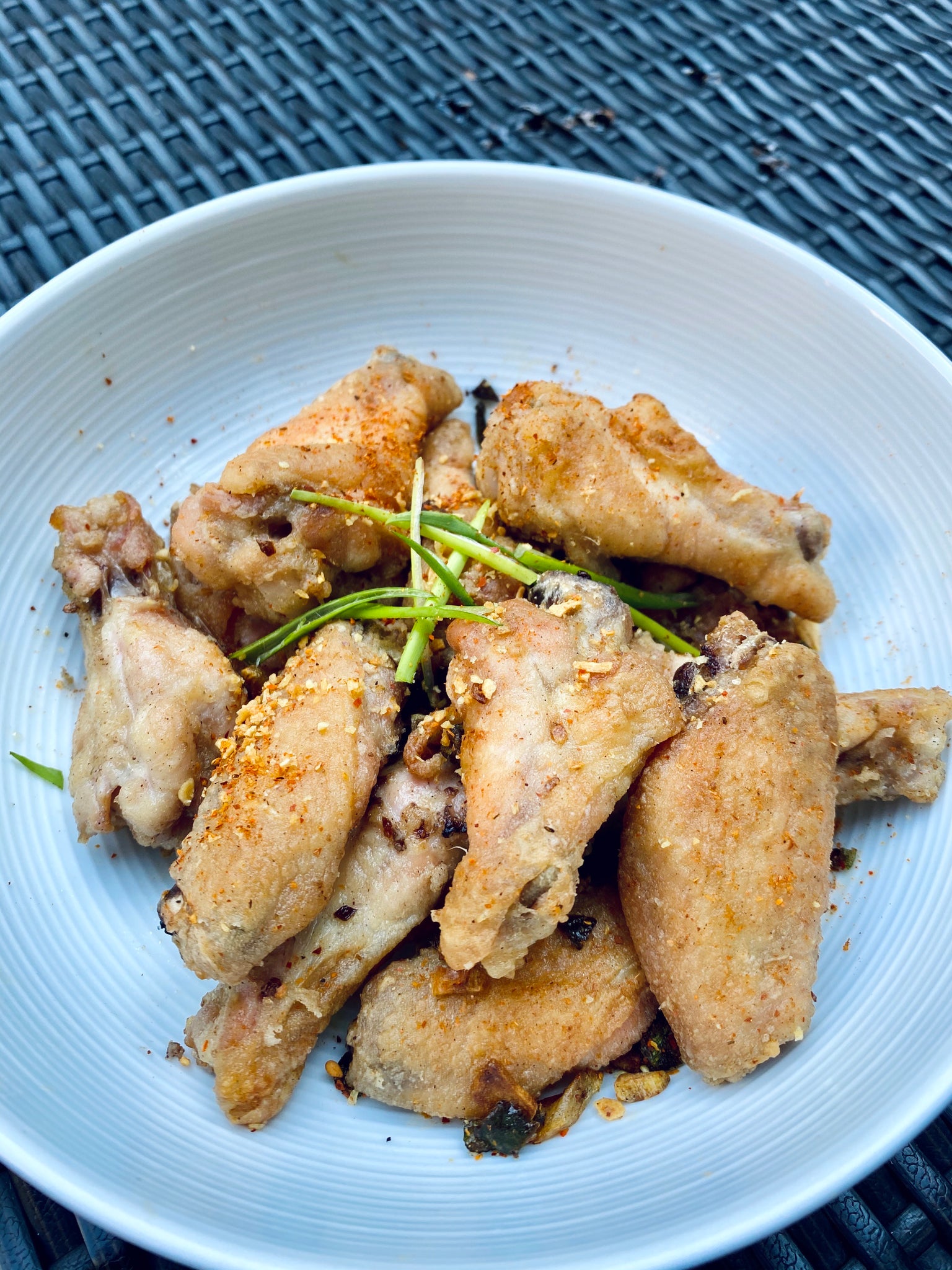 Salt and Pepper Chicken Wings With Five Spice