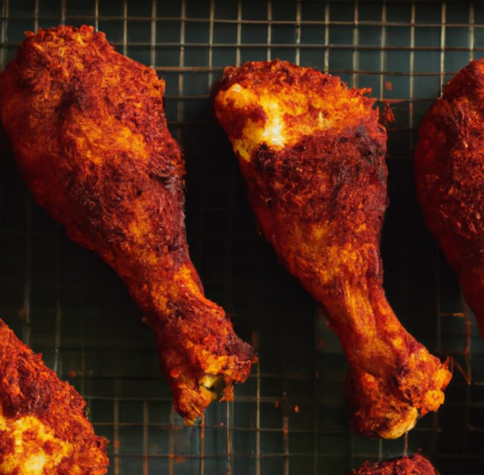 Ultra-Crispy Oven Baked Chicken Drumsticks