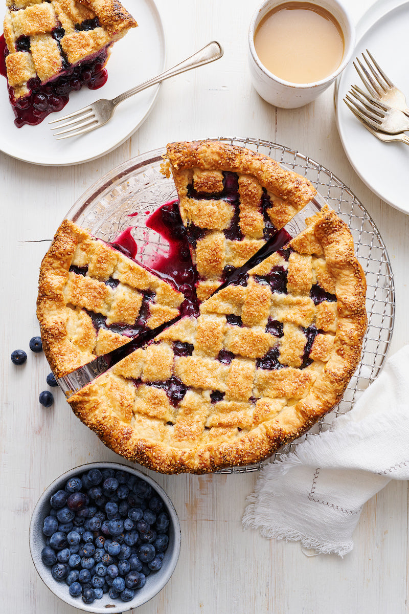 Homemade Blueberry Pie