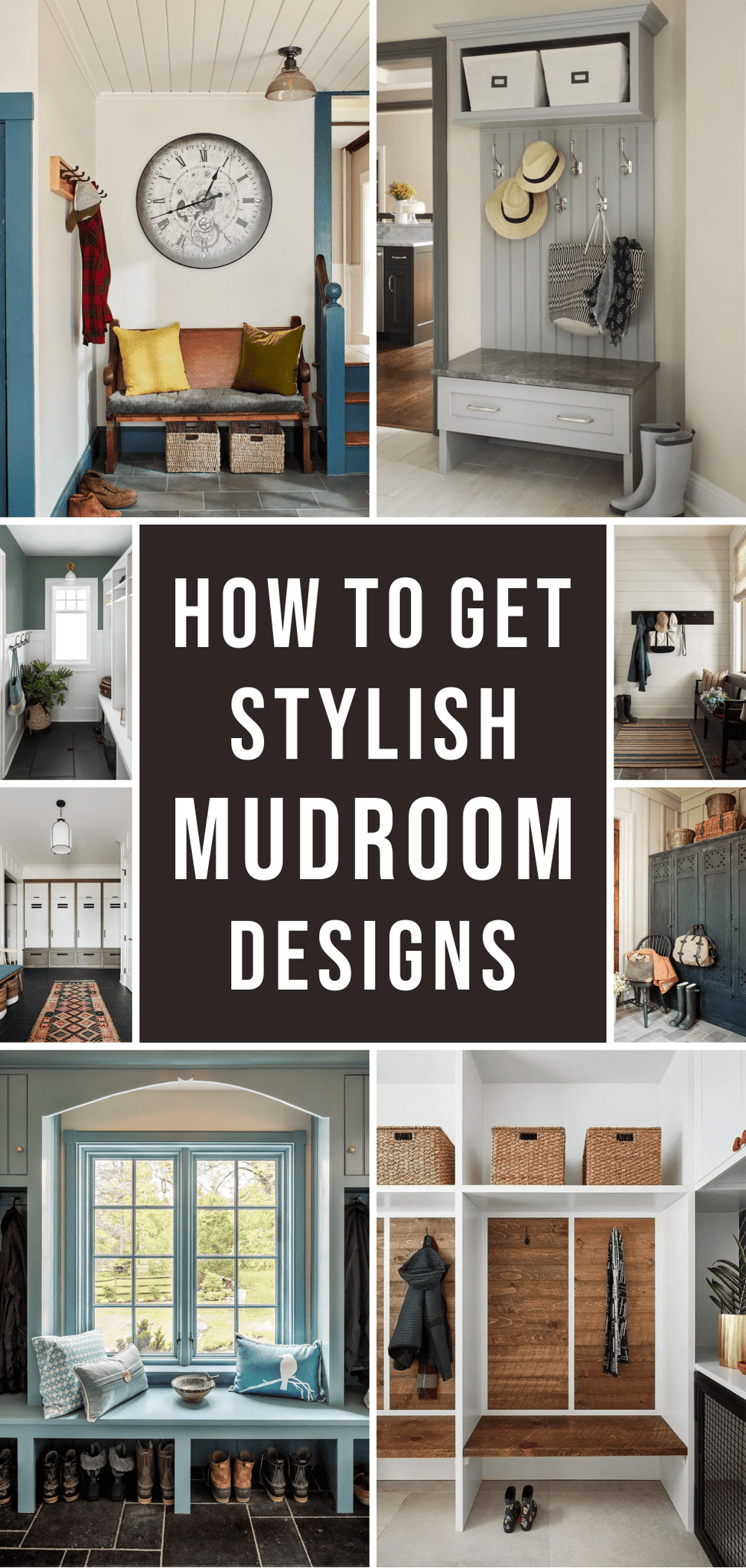 How to Get Stylish Mudroom Designs