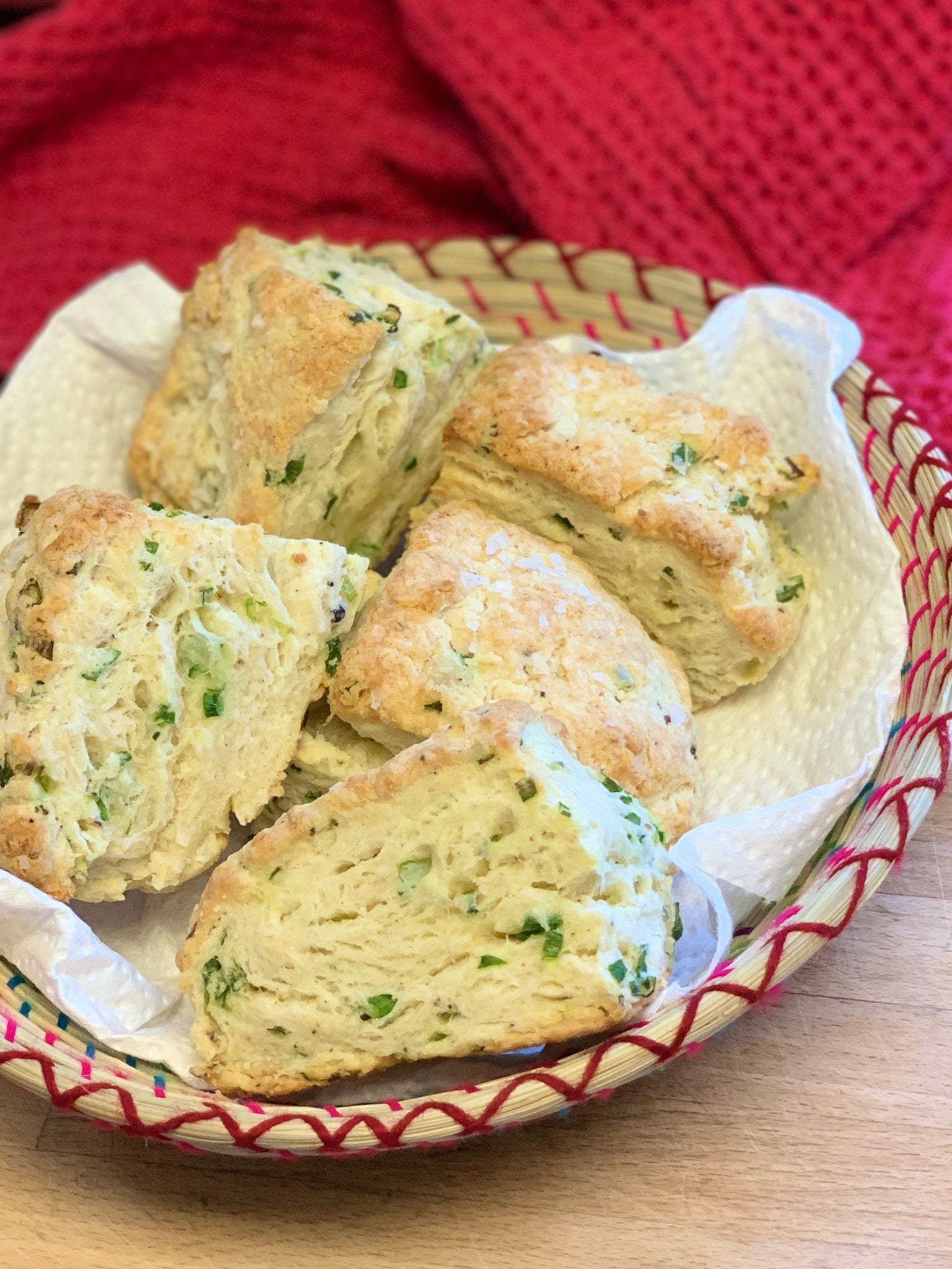 Sour Cream & Onion Biscuits