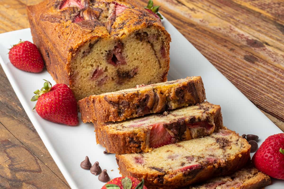 Chocolate Strawberry Bread