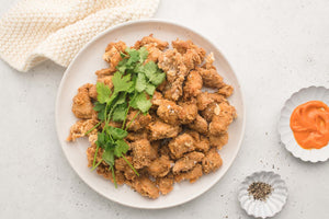 Crispy and crunchy bite-sized pieces of fried chicken which the whole family will love! Make this delicious Taiwanese-inspired Popcorn Chicken with step-by-step photos.