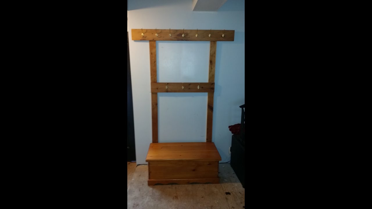 DIY Coat Rack and Bench by The Master Macgyver (6 years ago)