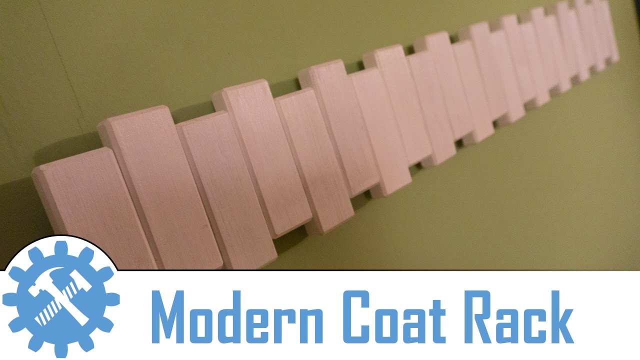 Making a Pivoting Wall Mounted Coat Rack by Small Shop Works (3 years ago)