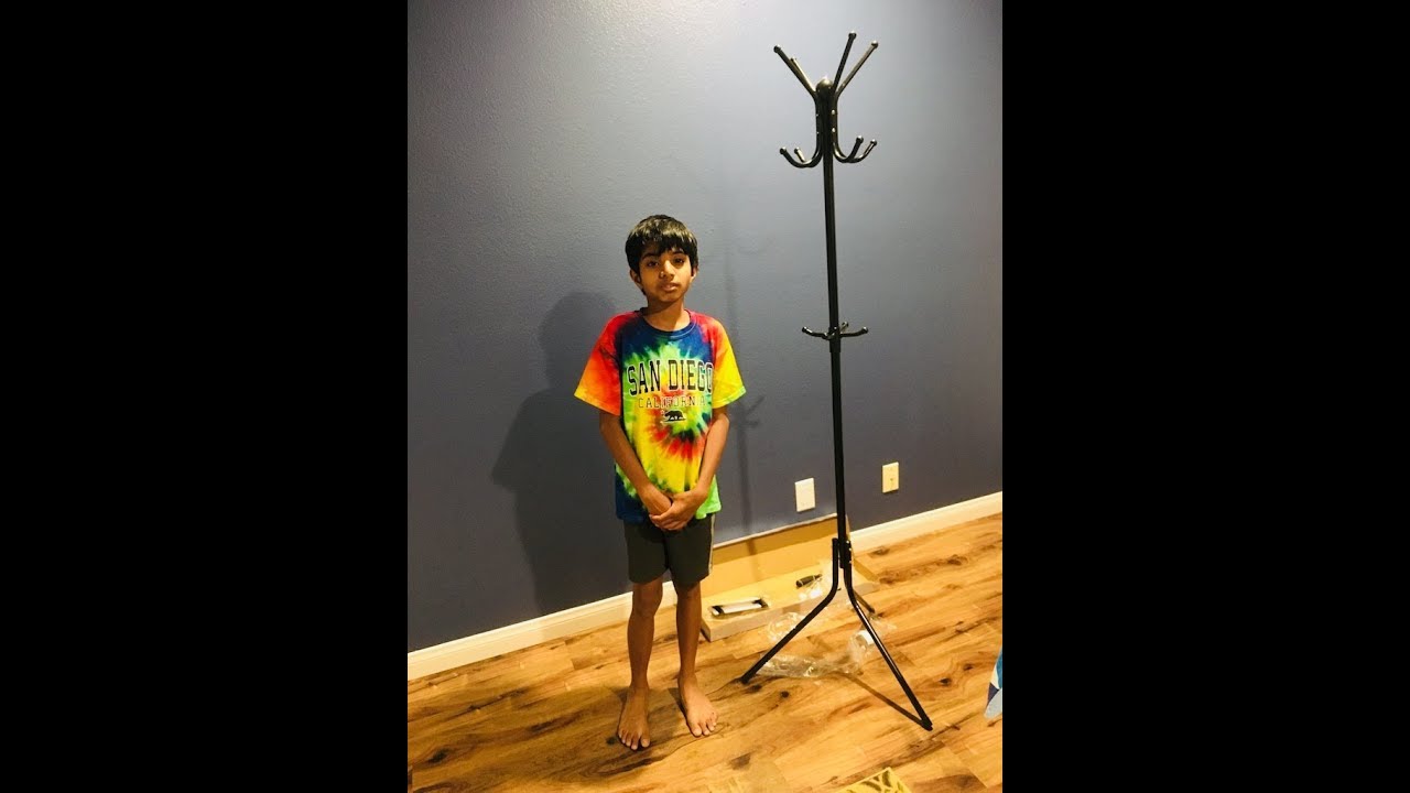 I'm helping my dad built a coat rack stand