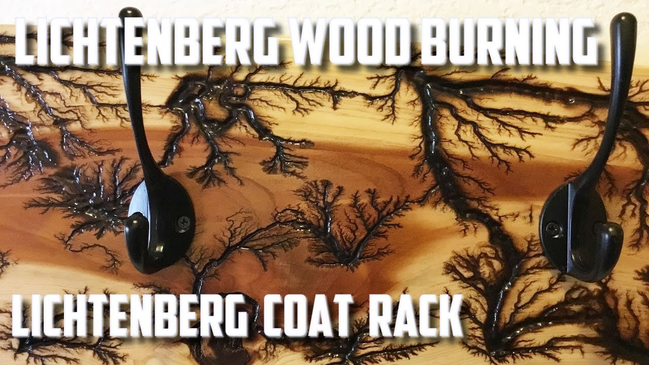 Lichtenberg Wood Burning Coat Rack by doublereno (2 years ago)