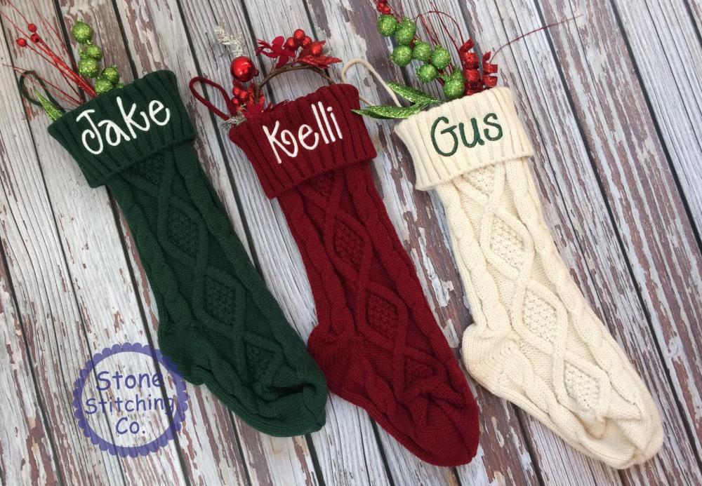 These Personalized Christmas Stockings Ensure Your Holiday Decor is as Unique as Your Family