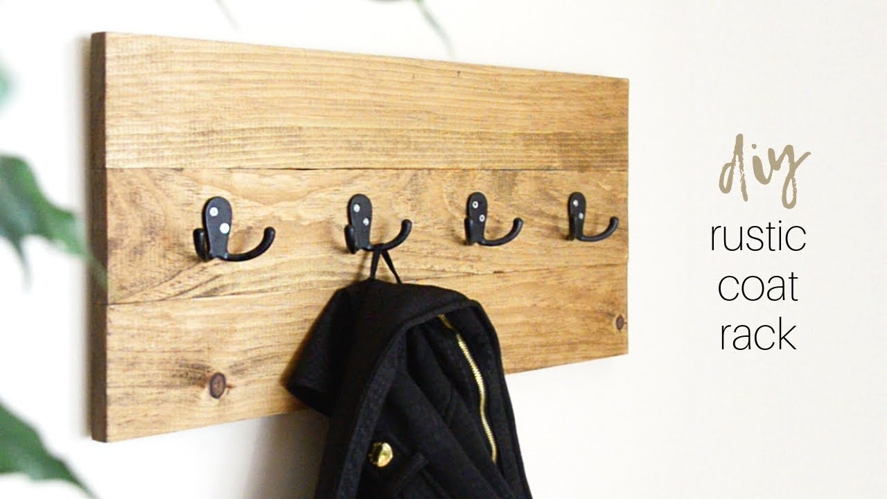 How To Build A Coat Rack | Easy DIY Beginner Woodworking Project! by DIY Huntress (4 years ago)