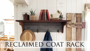 Reclaimed Coat Rack for Storage & Style by Prodigal Pieces (1 year ago)