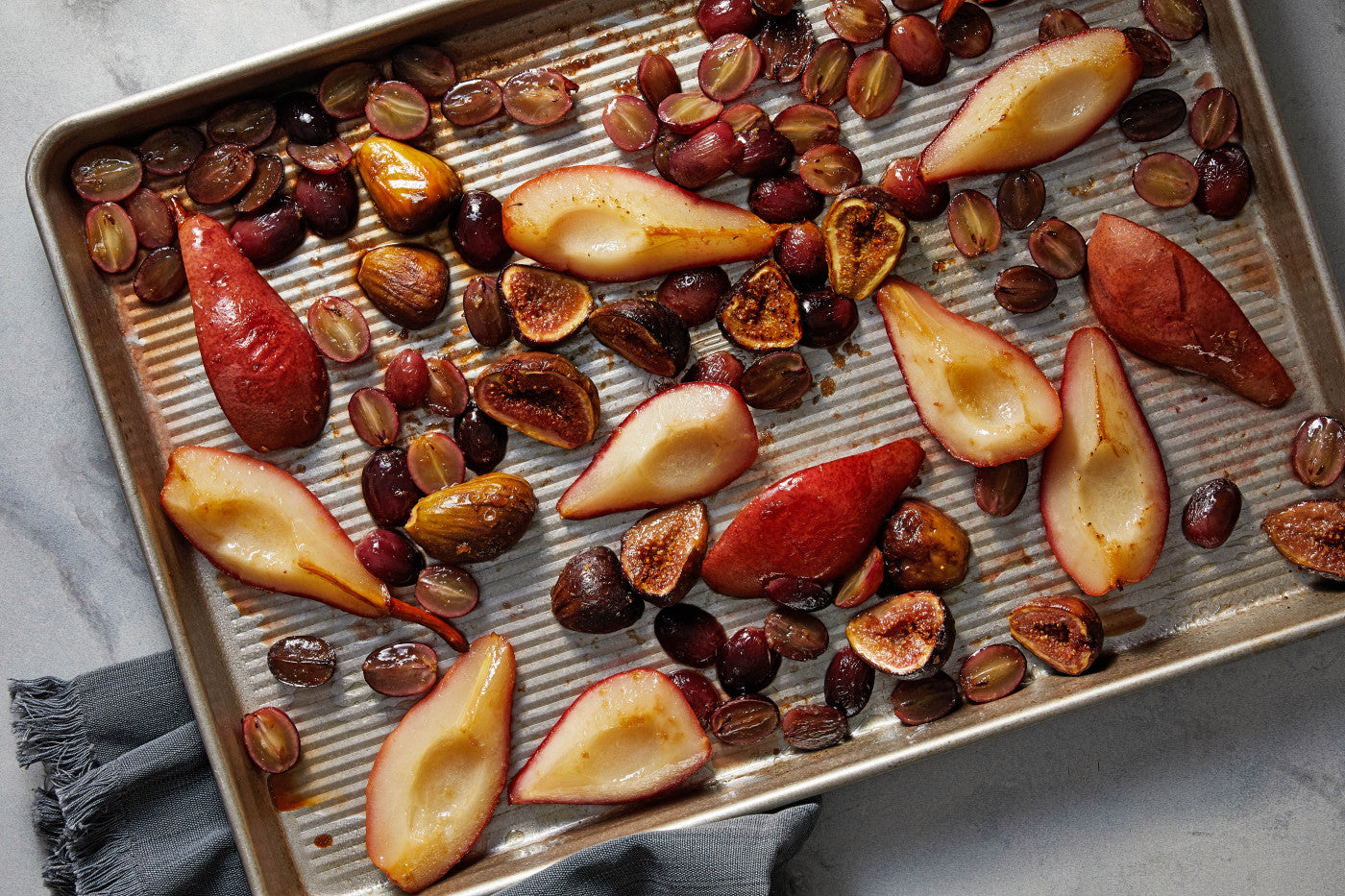 Roasting fall fruit deepens their flavor and nourishes the senses