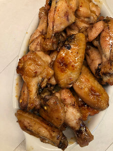Baked Honey Garlic Chicken Wings