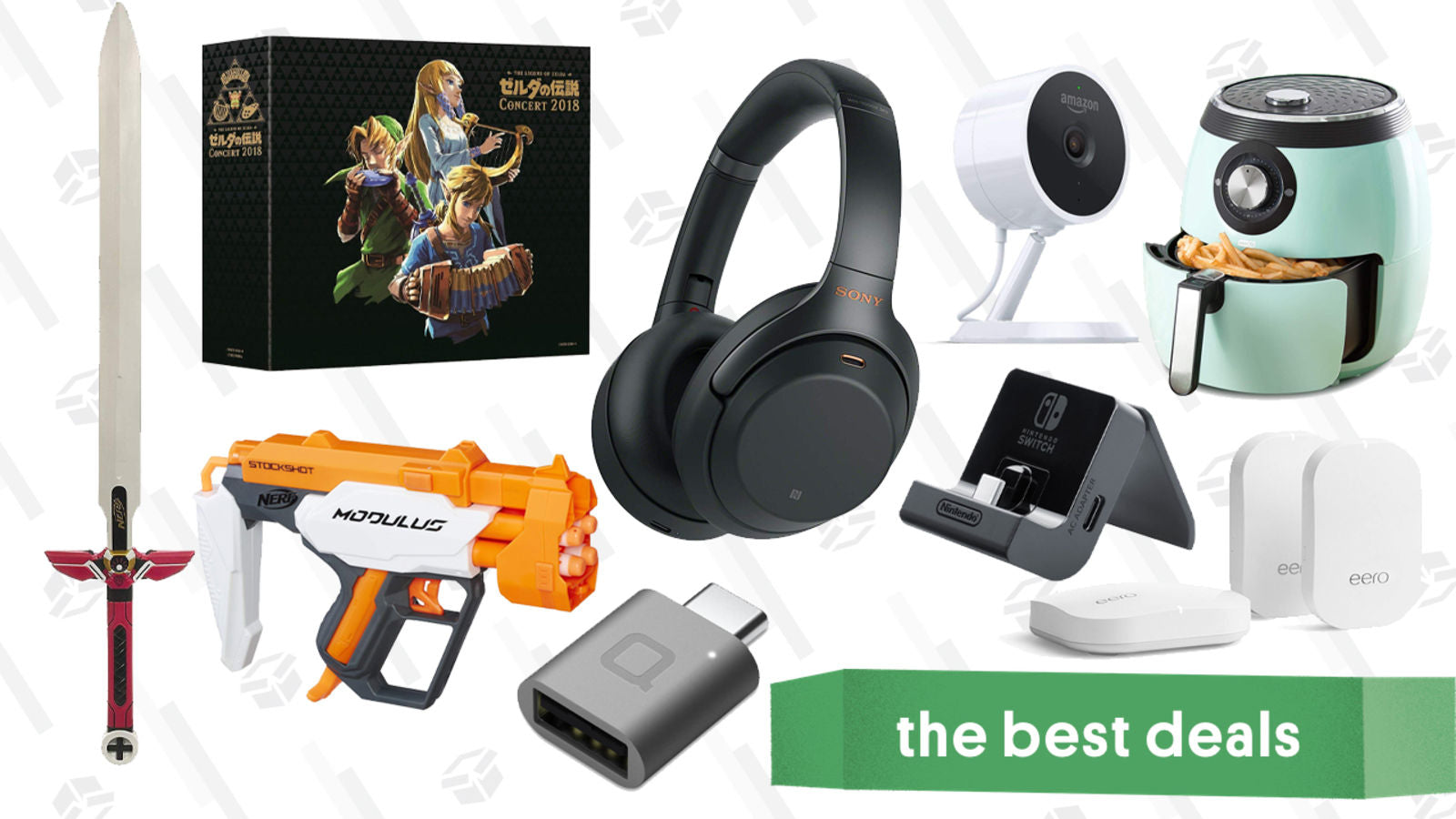 Monday's Best Deals: Nerf Gold Box, Dash Air Fryers, eero Routers, and More