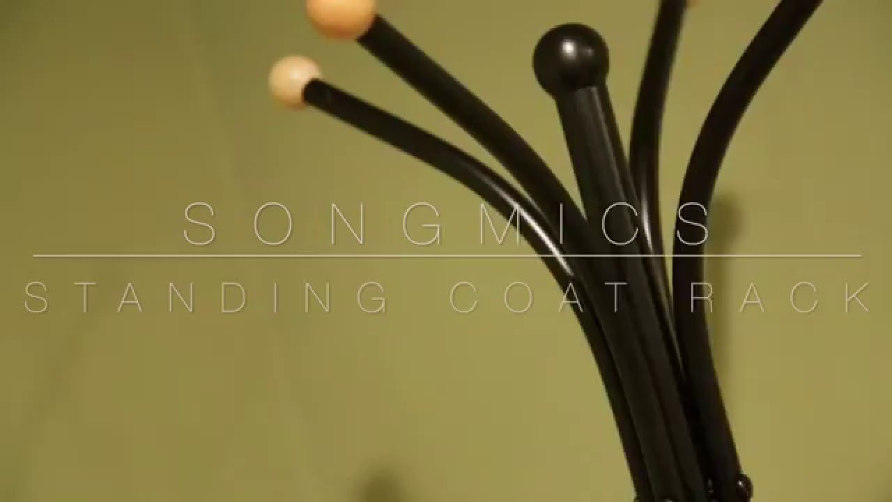 How to Assemble the Songmics Standing Coat Rack