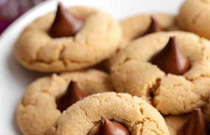 Peanut Butter Blossoms cookies are perfect for any holiday or bake sale
