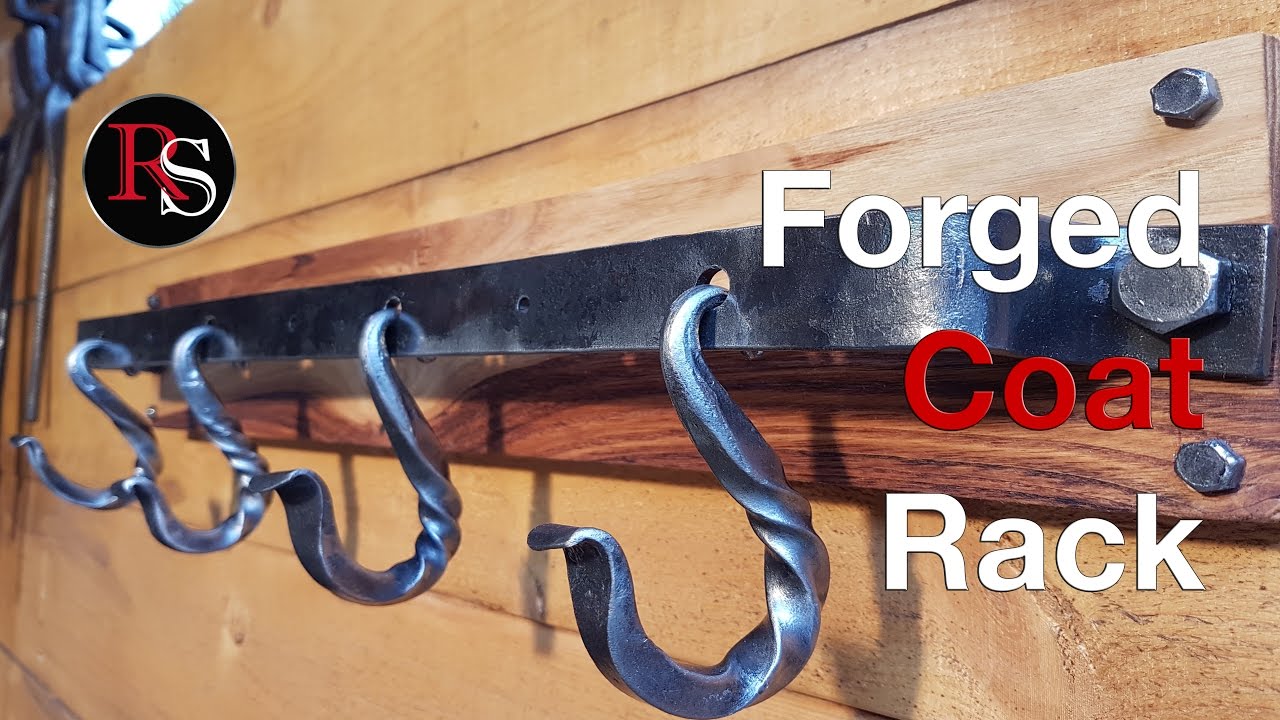 I needed a coat rack for my little forge / smithy