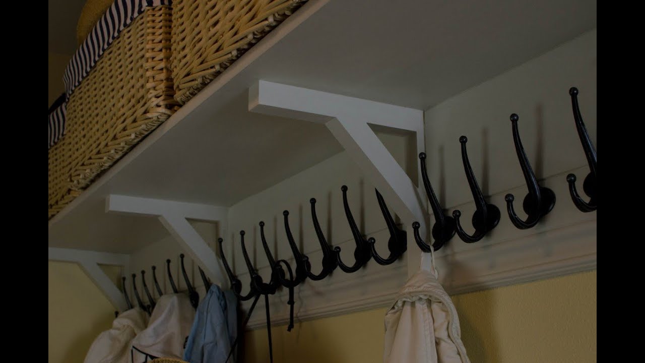 DIY: How to Build a Wall-Mounted Coat Rack For Under $52 by YES Spaces with Barbara Miller (7 years ago)