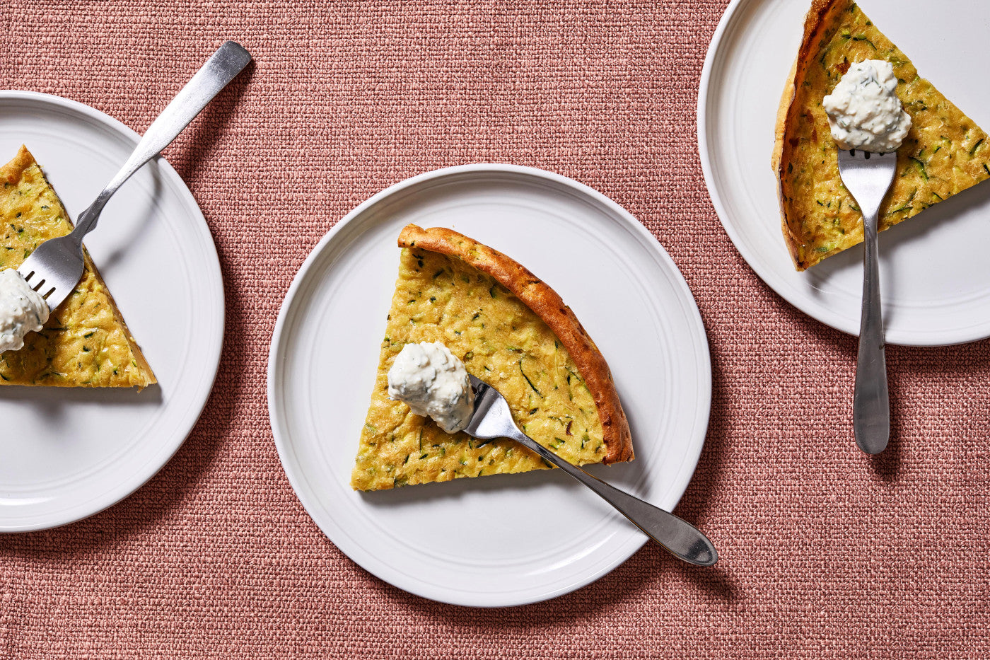 To deal with that glut of zucchini, a big, skillet pancake to the rescue