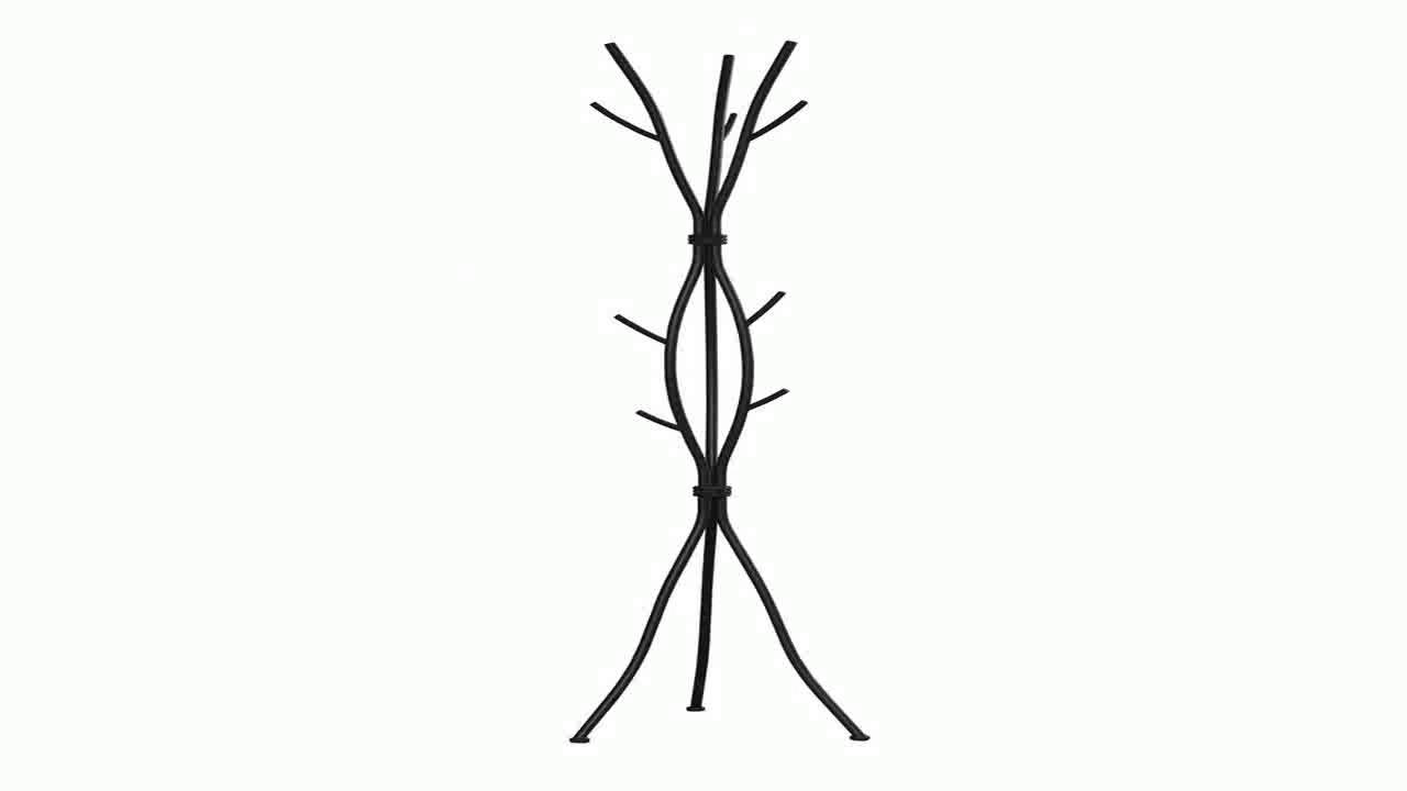 Low cost 2d4rSin Find products stores near you with lowest price for Monarch Hammered Metal Coat Rack, 74", Black in Richmond, Kentucky