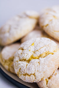 These Lemon Cake Mix Cookies are the easiest lemon cookies ever! You can turn them into lemon crinkle cookies or spread a lemon glaze on them whenever you need a change