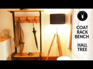Coat Rack Bench | Hall Tree by DIY Montreal (3 years ago)