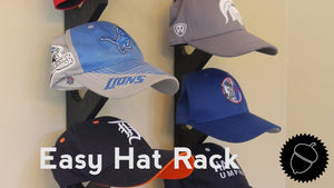If you're anything like me, you have a bunch of hats, but no good way to keep track of all of them