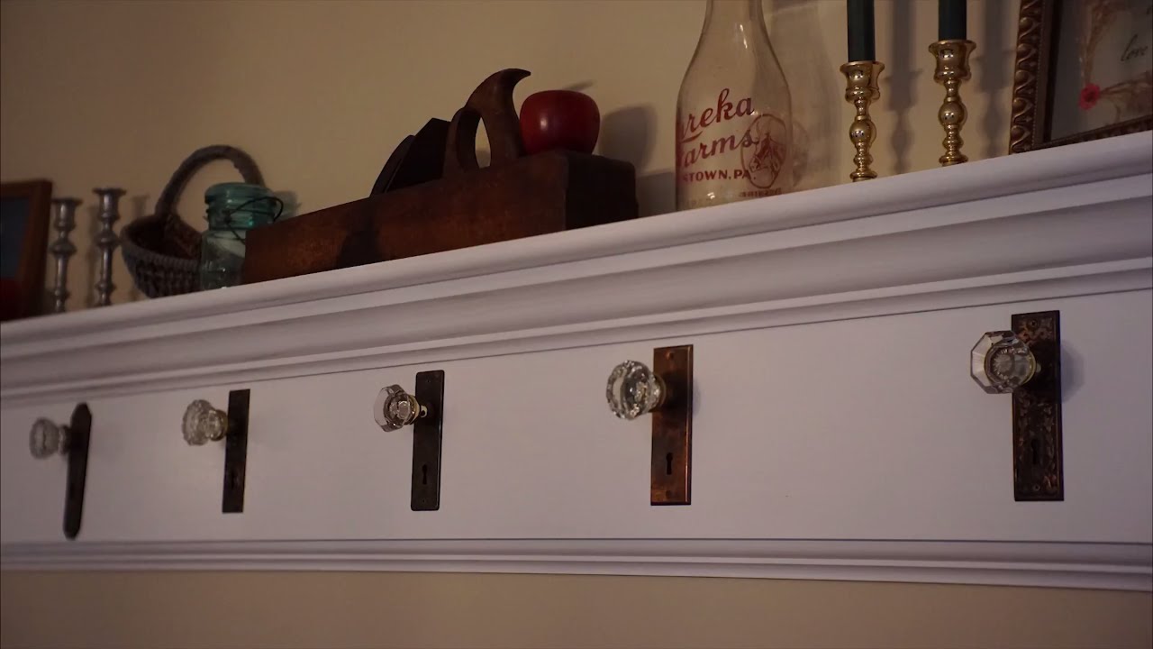 Antique Door Knob Coat Rack Build by Jody's Woodworking (3 years ago)