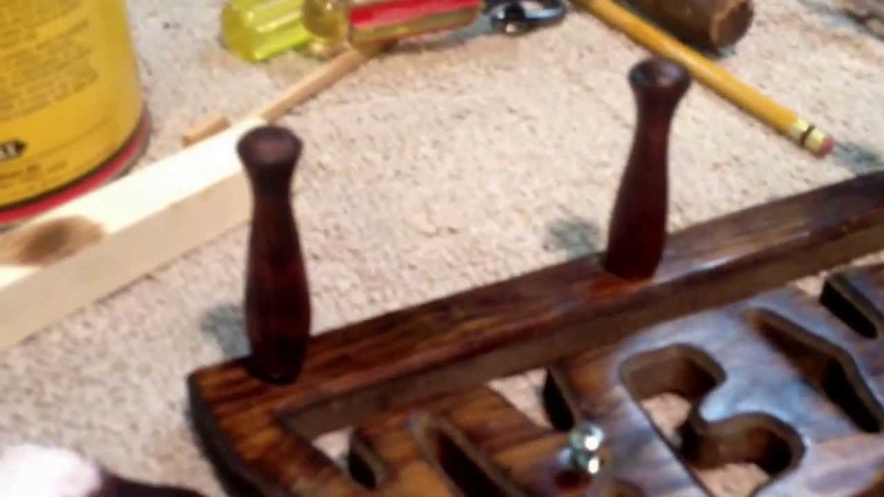 Make a coat rack peg by Gint Drachenberg (7 years ago)