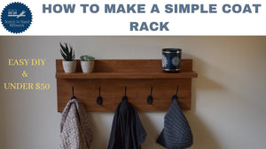 Make your own coat rack - Wall mount - With a Shelf by Scotch In Hand Millwork (7 months ago)