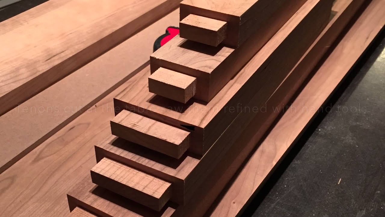 The making of a bench with matching coat rack
