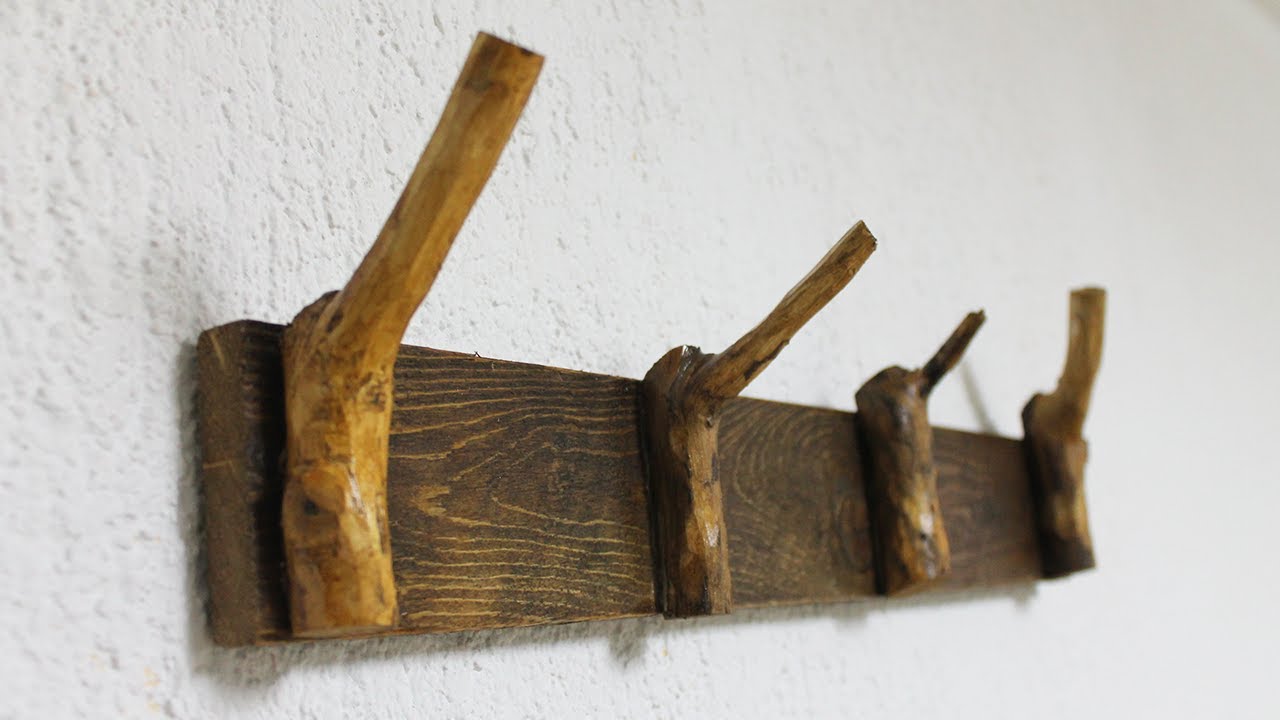 Wooden Coat Rack - DIY Coat Hanger by Suart86 (1 year ago)