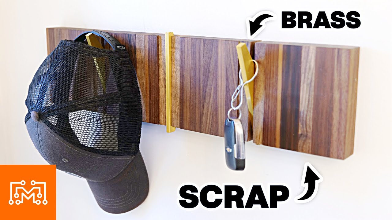 Modern Coat Rack From Scraps | I Like To Make Stuff by I Like To Make Stuff (2 months ago)