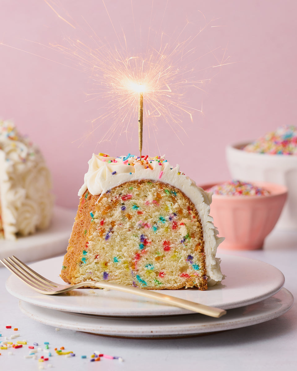 Funfetti Bundt Cake Birthday Cake