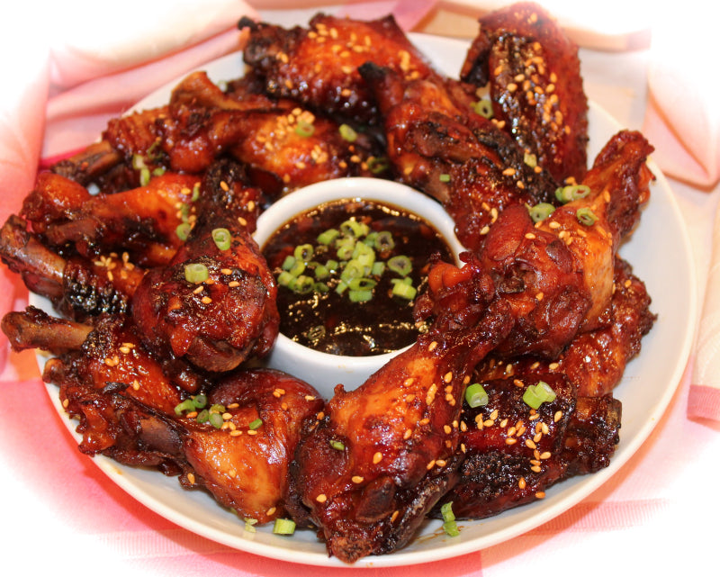 ~Slow Cooker Japanese Teriyaki-Style Chicken Wings~