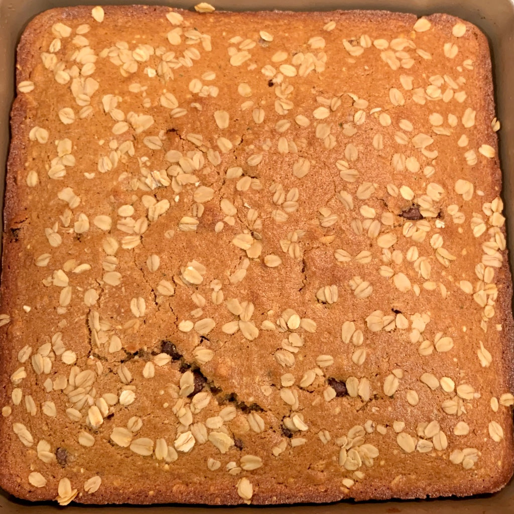 Oatmeal Raisin Chocolate Chip Cake