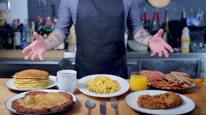 Four Horsemeals of the Eggporkalypse inspired by Parks & Rec