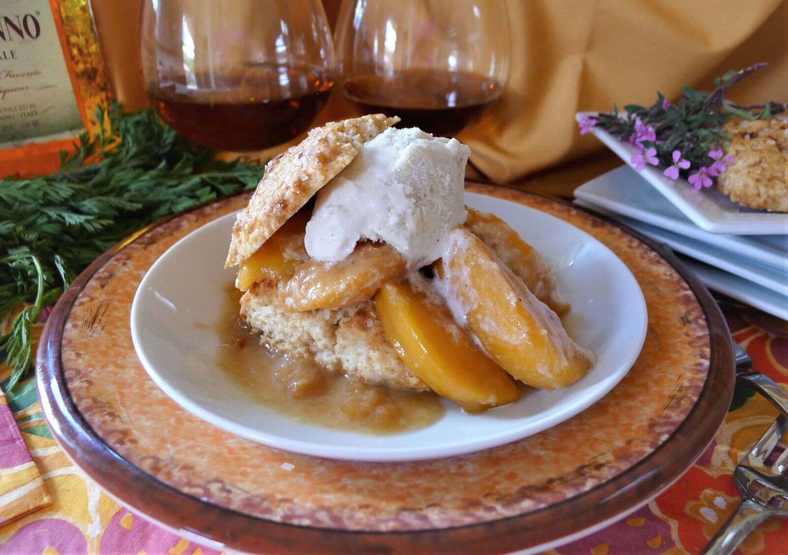 High Country Baking: Butter-rum peach shortcakes