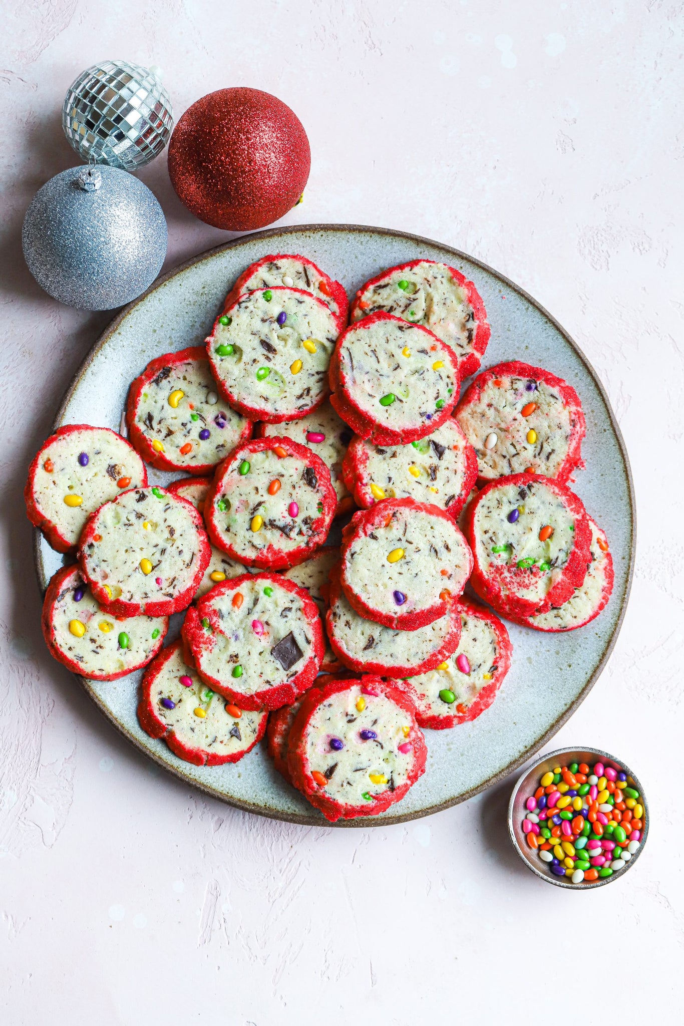 Candied Fennel Seeds and Chocolate Sables