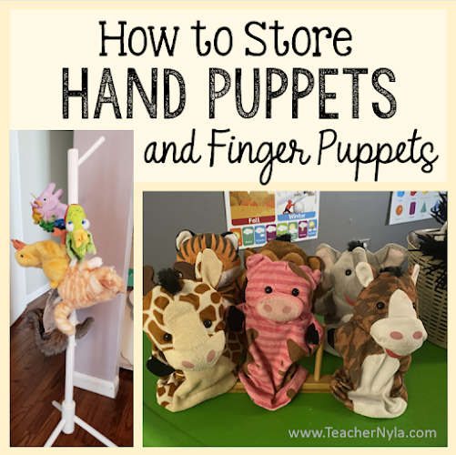 How to Store Hand Puppets and Finger Puppets
