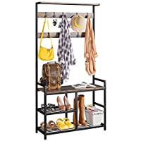 ODK 3-in-1 Hall Tree Coat Rack and Shoe Bench only $64.99