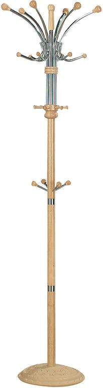 Acme Hubert Coat Rack in Natural Finish 06317NA