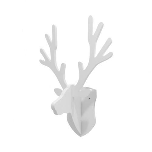 Coat Rack Deer White