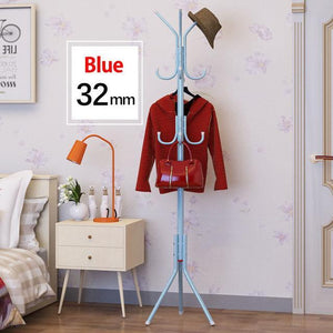 DIY assembly Coat Rack 32mm Stainless steel Assembly can be removed Bedroom Furniture Hanging storage clothes hanger wardrobe