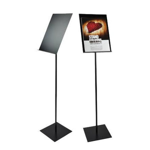 A3 Metal Floor Poster Display Stand Banner Stand Sign Stand Display (without printing)