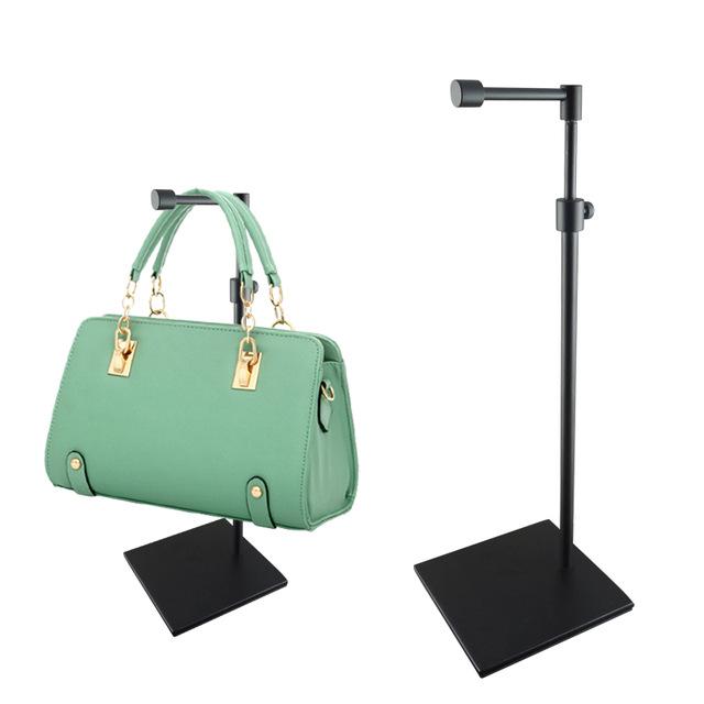 BLACK IRON Handbag Display Stand purse wig bag holder rack Adjustable Height
