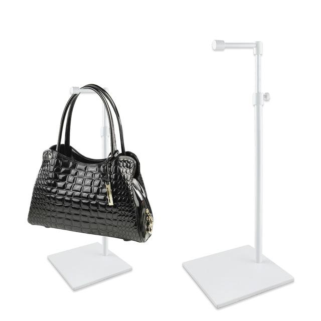 BLACK IRON Handbag Display Stand purse wig bag holder rack Adjustable Height