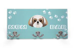 Wall Mounted Coat Rack - Shih Tzu